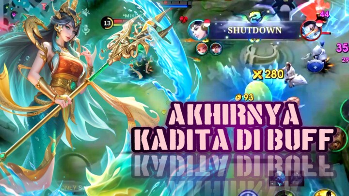 SEKARANG SKILL KADITA UDH MINIM DELAY!!!