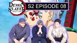 QUARTIER DES PLAISIRS ! DEMON SLAYER S2 EP 8 REACTION FR