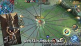 Fanny No Cooldown Skill Skin Attack on Titan Mikasa Ackerman - Mobile Legends