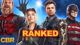 Every Member of The MCU Thunderbolts Ranked