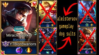 aleister aov gameplay dog suits aleister gameplay