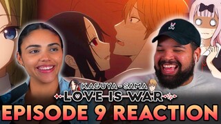 THEY SLEPT IN THE SAME BED!? | Kaguya-Sama Love is War Episode 9 REACTION