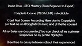 Jaume Ross course  - SEO Mastery (From Beginner to Expert) download