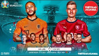 [SOI KÈO NHÀ CÁI] Hà Lan vs Séc. VTV6 VTV3 trực tiếp bóng đá EURO 2021 vòng 1/8 (23h00 ngày 27/6)