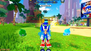 Roblox - MÌNH BIẾN THÀNH NHÍM SONIC ĐỎ ''KNUCKLES'' TỐC ĐỘ SIÊU KHỦNG - (CODE) S