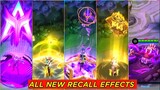 BIG UPDATE !! NEW RECALLS , NEW ELIMINATION EFFECTS, NEW EMOTES AND OTHER UPDATES || MOBILE LEGENDS