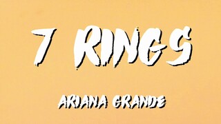 Ariana Grande 7 Rings Lyrics