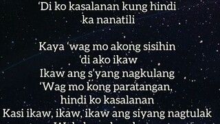 kasi kinakalat mo na ako yong nag luko