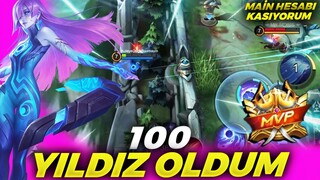 100 Yıldız Oldum - Main Hesabı Kasıyorum - Ixia - Novaria | Mobile Legends