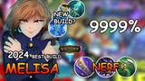 Melissa New Build After The Attack Speed Nerf 2024 | Mobile Legends