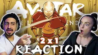 THE AVATAR STATE! Avatar The Last Airbender 2x1 REACTION!