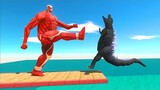 Colossal Titan Strong Kick - Animal Revolt Battle Simulator