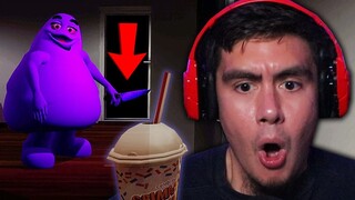 I TRIED THE GRIMACE SHAKE FROM MCDONALDS & GRIMACE MADE SURE IT WAS MY LAST | Free Random Games