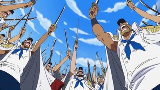 Whitebeard: Retreat! We can't save Ace....