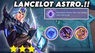 ASTRO LANCELOT.!! UNLIMITED GOLD CHOU + WYRMSLAYER ARCANA.!! MAGIC CHESS MOBILE LEGENDS