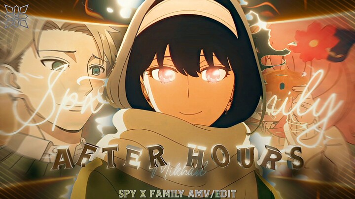 SPY X FAMILY EDIT/AMV Alight Motion ( first post klo rame gw kasih preset )