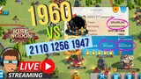 LIVE - KVK HELL 1960 vs 2110 1256 1947 EPIC PASS 7 WAR | RISE OF KINGDOMS INDONESIA ROK KD 2170