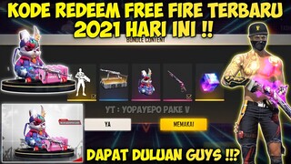 KODE REDEEM FREE FIRE HARI INI 5 SEPTEMBER 2021 RESMI GARENA !! ~ GARENA FREE FIRE