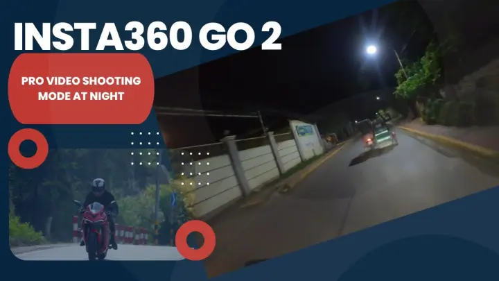 VLOG: Insta360 GO 2 RAW FOOTAGE AT NIGHT PRO VIDEO MODE