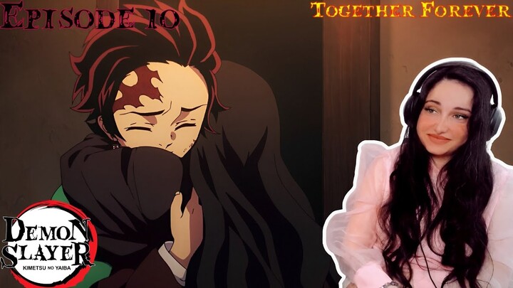 Film Instructor watches Demon Slayer 1x10 | "Together Forever" Review and Reaction