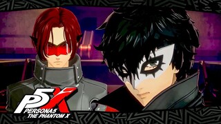 Wonder Meets Joker in Mementos Cutscene - Persona 5 The Phantom X