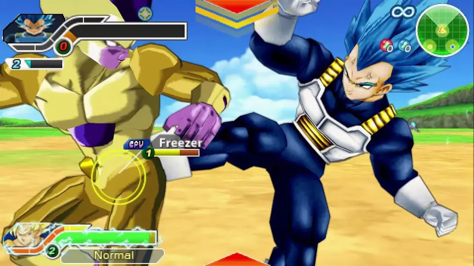 Goku & Vegeta vs Freezer & Cooler Dragon Ball Z Tenkaichi Tag Team -  Bilibili