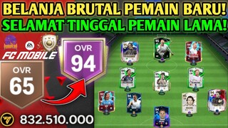 AKHIRNYA AKUN BARU TEMBUS OVR 94! ROMBAK TERUS-TERUSAN SKUAD SAMPE MAMPUS! EA FC MOBILE YUAHPLAY!