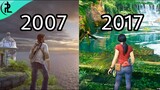 Uncharted Game Evolution [2007-2017]
