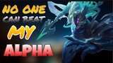 THIS IS WHAT HAPPENS WHEN FORMER TOP 1 GLOBAL ALPHA USED ALPHA IN EPIC TIER!|MLBB
