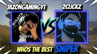 2CLICKZ VS JAZON GAMING | BEST AWM USER  (ROS FAST SNIPER USER)