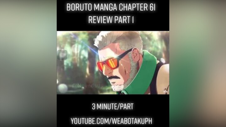 Boruto manga chapter 61 review part 1 naruto weabotaku fyp boruto borutomanga code