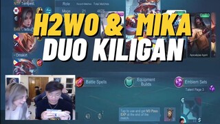 H2WO & MIKA FACE CAM ULIT WITH KILIGAN RANK GAME DUO