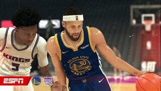 WARRIORS at KINGS | Full Game Highlights | 2020-21 NBA Preseason | NBA 2K21 Next Gen Mod