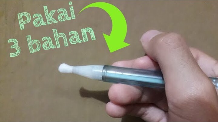 Cara membuat stylus pen sederhana cukup dengan 3 bahan
