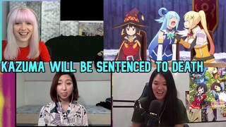 Kazuma is Sentenced to Death | Konosuba - Reaction Mashup