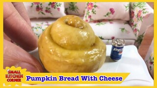 Pumpkin Bread With Cheese | Bánh Mì Bí Đỏ Nhân Phô Mai | Small Kitchen Corner