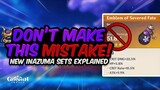 BIGGEST MISTAKE TO AVOID! New Artifact Sets Explained For EVERY Character | Genshin Impact