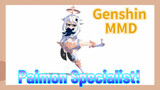 [Genshin Impact, MMD] Paimon Specialist!