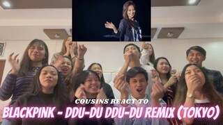 COUSINS REACT TO BLACKPINK - DDU DU DDU DU REMIX (ENCORE) [DVD TOKYO DOME 2020]