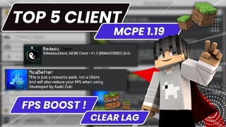 Ini Dia TOP 5 Client / Optifine 1.19 FPS BOOST - Client Mcpe 1.19 - Mcpe Client 1.19 - optifine mcpe