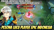 Pesona Lucu player Epic Mobile Legends Indonesia, Mobile Legends Lucu WTF Funny Moment 🤣