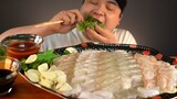[Mukbang TV] - Sashimi cá bơn | ASRM