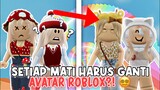 SETIAP MAT1 HARUS GANTI AVATAR ROBLOX?!! 😬😱 NO EDIT !✨ | ROBLOX INDONESIA 🇮🇩 |