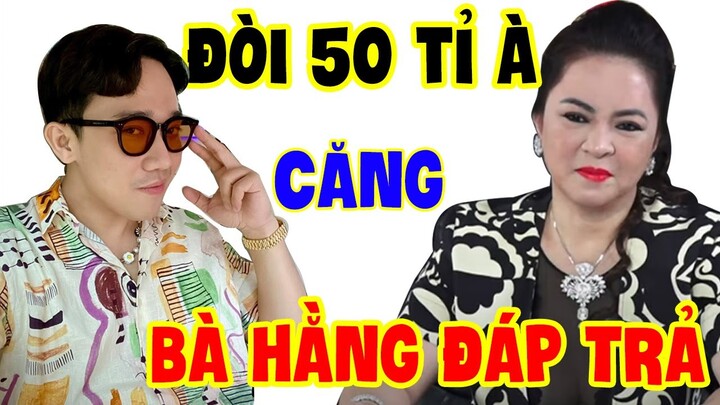 LẬT KÈO: Bị Trấn/Thành đòi tiền bà Phương Hằng đáp trả gắt sau khi nhìn đống sao kê của nam danh hài