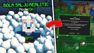 GW MERUSAK MINECRAFT GW DENGAN PHYSICS REALISTIC!