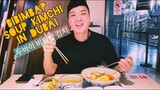 Bibimbap Kimchi Korean food in Dubai//두바이 비빔밥 김치 한국 음식
