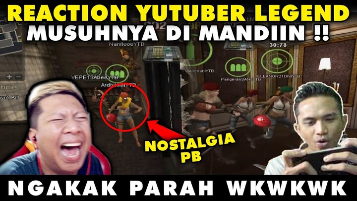 REACTION YOUTUBER LEGEND !! MUSUHNYA DI MANDIIN WKWKWK !! - POINT BLANK INDONESIA
