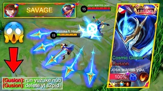 Yuzuke Vs Top 1 Supreme Gusion Trashtalker in MCL Final | Lifesteal Hack Vs Insane Robotic Fast Hand