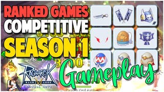 RANKED GAME COMPETITIVE GAMEPLAY SEASON 1 - RAGNAROK M: ETERNAL LOVE