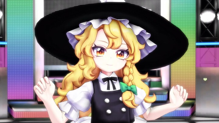 [Touhou MMD] Menurutmu apakah model baru Marisa itu lucu?